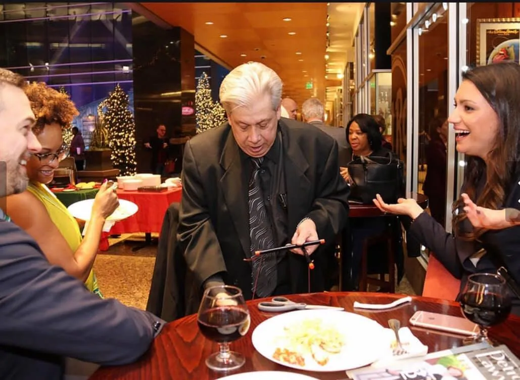 Magic Guy performing